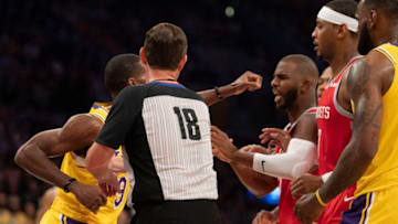 Rajon Rondo, punches Chris Paul fight just one of many incidents by CP3, OKC Thunder (Photo by Kevin Sullivan/Digital First Media/Orange County Register via Getty Images)