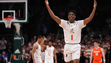 Jan 16, 2023; Coral Gables, Florida, USA; Mandatory Credit: Jasen Vinlove-USA TODAY Sports