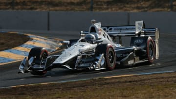 SONOMA, CA - SEPTEMBER 16: Simon Pagenaud of France driver of the #1 DXC Technology Chevrolet drives during qualifying on day 2 of the GoPro Grand Prix of Somoma at Sonoma Raceway on September 16, 2017 in Sonoma, California. (Photo by Lachlan Cunningham/Getty Images)