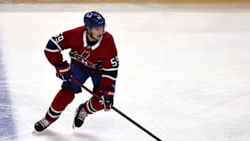 Nov 20, 2021; Montreal, Quebec, CAN; Montreal Canadiens Mattias Norlinder. Mandatory Credit: Jean-Yves Ahern-USA TODAY Sports
