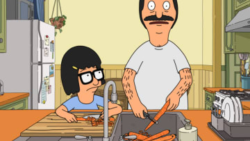 BOB'S BURGERS: Bob and Tina are trapped at home with Linda's fussy family in the "Have Yourself A Maily Linda Christmas" holiday-themed episode of BOBÕS BURGERS airing Sunday, Dec. 15 (9:00-9:30 PM ET/PT) on FOX. BOB'S BURGERSª and © 2019 TCFFC ALL RIGHTS RESERVED. CR: FOX