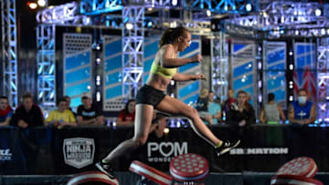 AMERICAN NINJA WARRIOR -- "Las Vegas Finals" -- Pictured: Allyssa Beird -- (Photo by: David Becker/NBC/NBCU Photo Bank via Getty Images)