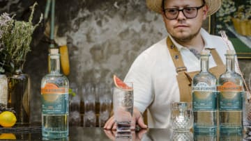 Las Californias Gin, the latest spirit developed by the Casa Lumbre Innovation Team led by Master Distiller Iván Saldaña. Image courtesy Las Californias