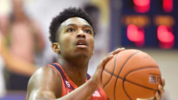 LAHAINA, HI - NOVEMBER 19: Brandon Williams #2 of the Arizona Wildcats takes a foul shot during a first round game of Maui Invitational college basketball game against the Iowa State Cyclones at the Lahaina Civic Center on November 19, 2018 in Lahaina Hawaii. (Photo by Mitchell Layton/Getty Images)
