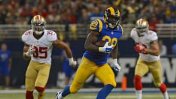 Tight end Jared Cook makes the most relatable face during the St. Louis Rams game against the San Frncisco 49ers Monday night Mandatory Credit: Jeff Curry-USA TODAY Sports