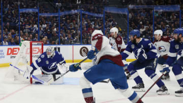 Colorado Avalanche, Tampa Bay Lightning (Photo by Bruce Bennett/Getty Images)