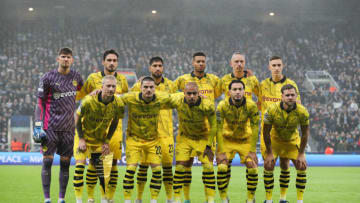 Borussia Dortmund will take on Eintracht Frankfurt this weekend. (Photo by James Gill - Danehouse/Getty Images)