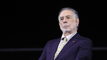 LOS ANGELES, CALIFORNIA - MARCH 21: Francis Ford Coppola speaks onstage during the "The Godfather" Screening at the Academy Museum of Motion Pictures on March 21, 2022 in Los Angeles, California. (Photo by Matt Winkelmeyer/Getty Images)