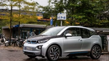 Spotted: Rowan Atkinson Now Owns A 2015 BMW i3