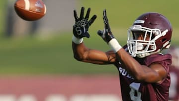 Mississippi State's JaVonta Payton (4). Mississippi State conducted its first practice of the 2019 season on Friday, August 2. Photo by Keith WarrenMsu First Football Practice