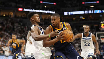 MINNEAPOLIS, MN - OCTOBER 20: Derrick Favors