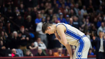 Duke basketball forward Kyle Filipowski (Photo by Ryan Hunt/Getty Images)