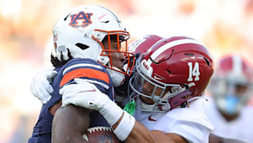Brian Branch, Alabama Crimson Tide, Tank Bigsby, Auburn Tigers. (Photo by Kevin C. Cox/Getty Images)