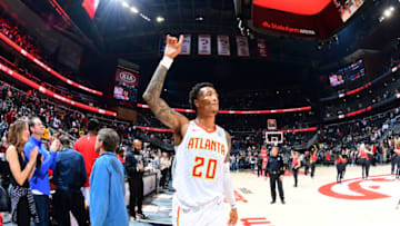 John Collins #20 of the Atlanta Hawks (Photo by Scott Cunningham/NBAE via Getty Images)