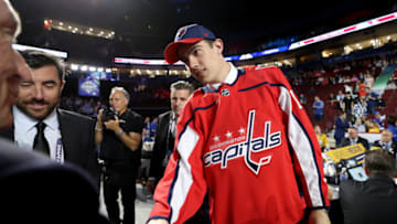 Brett Leason, Washington Capitals (Photo by Bruce Bennett/Getty Images)