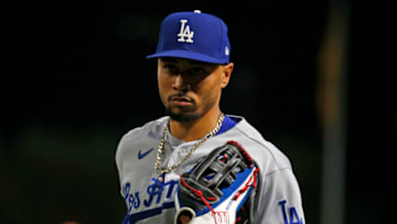 PITTSBURGH, PA - JUNE 08: Mookie Betts #50 of the Los Angeles Dodgers in action against the Pittsburgh Pirates at PNC Park on June 8, 2021 in Pittsburgh, Pennsylvania. (Photo by Justin K. Aller/Getty Images)