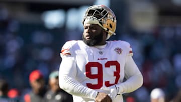 D.J. Jones #93 of the San Francisco 49ers (Photo by Mitchell Leff/Getty Images)
