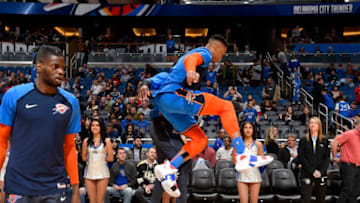 Russell Westbrook, OKC Thunder (Photo by Fernando Medina/NBAE via Getty Images)