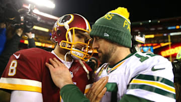 LANDOVER, MD - JANUARY 10: Quarterback Kirk Cousins