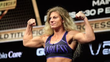 Kayla Harrison (photo by Amy Kaplan/FanSided)