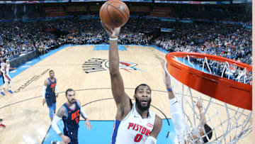OKLAHOMA CITY, OK - NOVEMBER 24: Andre Drummond
