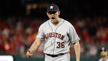 Houston Astros pitcher Will Harris (Photo by Patrick Smith/Getty Images)
