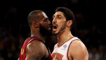 Los Angeles Lakers, LeBron James, Enes Kanter (Photo by Elsa/Getty Images)