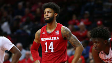 PISCATAWAY, NJ - JANUARY 21: Isaac Copeland Jr. #14 of the Nebraska Cornhuskers in action against the Rutgers Scarlet Knights during a game at Rutgers Athletic Center on January 21, 2019 in Piscataway, New Jersey. (Photo by Rich Schultz/Getty Images)