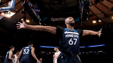 NEW YORK, NY - MARCH 23: Taj Gibson. Copyright 2018 NBAE (Photo by Nathaniel S. Butler/NBAE via Getty Images)