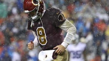 LANDOVER, MD - OCTOBER 29: Quarterback Kirk Cousins