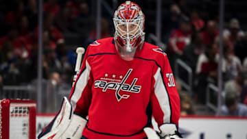 Ilya Samsonov, Washington Capitals (Photo by Scott Taetsch/Getty Images)