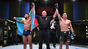 Chris Gutierrez and Cody Durden (Photo by Chris Unger/Zuffa LLC via Getty Images)