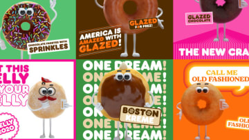 Dunkin' celebrates National Donut Day, photo provided by Dunkin'