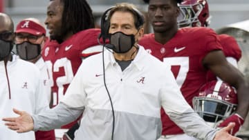 Nick Saban, Alabama Crimson Tide. (Mickey Welsh/The Montgomery Advertiser via USA TODAY Sports)