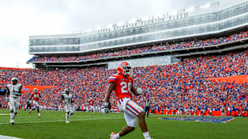GAINESVILLE, FL - SEPTEMBER 30: Malik Davis
