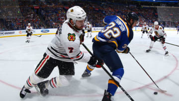 ST. LOUIS, MO - APRIL 4: Brent Seabrook