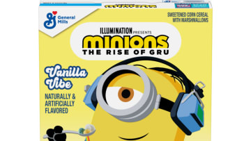 New Minions Cereal, photo provided by General Mills