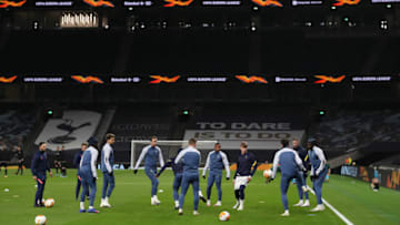 LONDON, ENGLAND - OCTOBER 22: Tottenham Hotspur (Photo by Catherine Ivill/Getty Images)