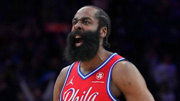 Philadelphia 76ers, James Harden (Photo by Mitchell Leff/Getty Images)