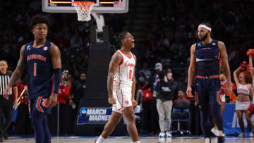 AU's BSS account claimed that the 2022-23 Auburn basketball season was a rebuilding year due to the losses of Jabari Smith and Walker Kessler (Photo by Kevin C. Cox/Getty Images)