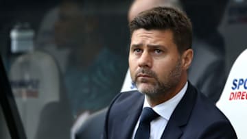 NEWCASTLE UPON TYNE, ENGLAND - AUGUST 11: Mauricio Pochettino, Manager of Tottenham Hotspur looks on prior to the Premier League match between Newcastle United and Tottenham Hotspur at St. James Park on August 11, 2018 in Newcastle upon Tyne, United Kingdom. (Photo by Jan Kruger/Getty Images)