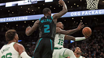 Charlotte Hornets Marvin Williams (Staff Photo By Matt Stone/MediaNews Group/Boston Herald)