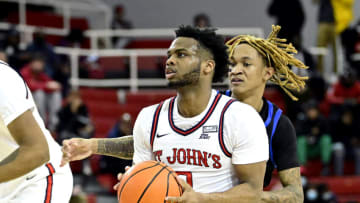 St. John's basketball point guard Posh Alexander (Photo by Steven Ryan/Getty Images)