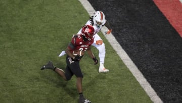Marshon Ford #83 of the Louisville Cardinals (Photo by Andy Lyons/Getty Images)