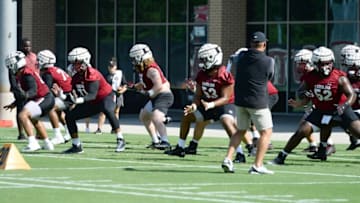 South Carolina football offensive lineman Sidney Fugar has the perfect mentality for an SEC tackle. Mandatory Credit: Syndication: The Greenville News