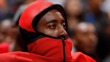 ATLANTA, GA - NOVEMBER 03: James Harden