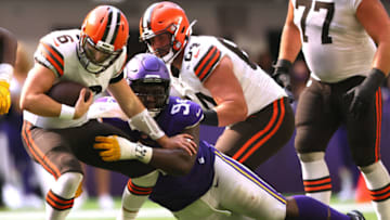 Baker Mayfield Browns (Photo by Adam Bettcher/Getty Images)