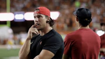 Houston Texans coach Brian Cushing (Photo by Tim Warner/Getty Images)