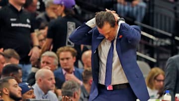 Quin Snyder, Utah Jazz. (Photo by Ronald Cortes/Getty Images)