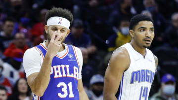Seth Curry, Sixers (Photo by Tim Nwachukwu/Getty Images)